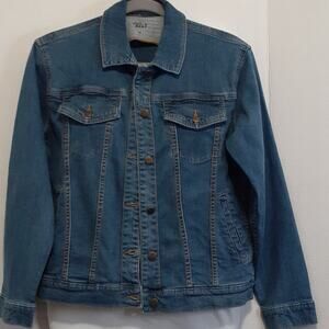 YesAnd.  Organic Jeans Jacket for Women. Size M